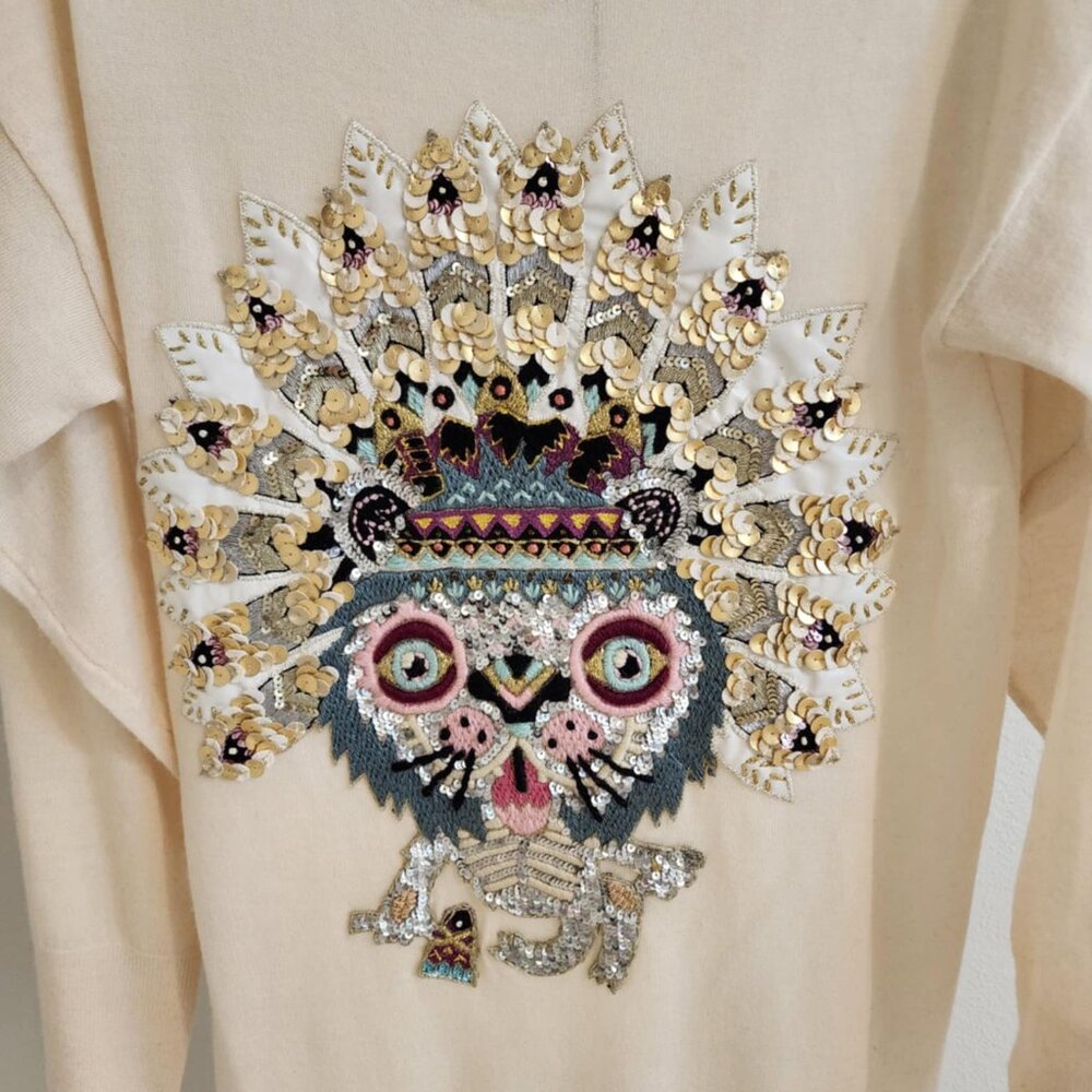 Lin Art Project Sweater Dress - S - Picture 3 of 9